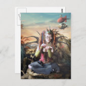 Wissenschaftliche Postkarte (Vorne/Hinten)