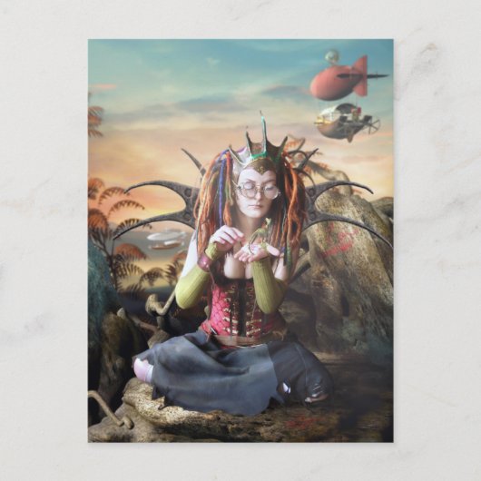 Wissenschaftliche Postkarte (Vorderseite)