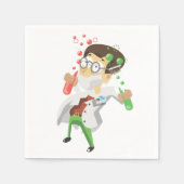 Wissenschaftliche Prüfzyklen Serviette (Vorderseite)