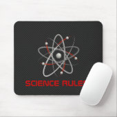 WISSENSCHAFTLICHE REGELN! Atom (004a) | Geek Mouse Mousepad (Mit Mouse)
