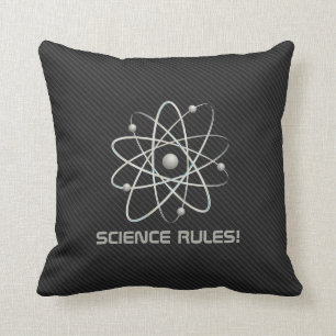WISSENSCHAFTLICHE REGELN!   Atom (007) Kissen