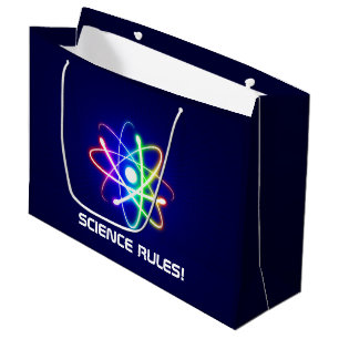 WISSENSCHAFTLICHE REGELN! Atom Große Geschenktüte