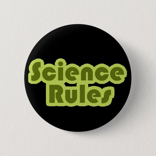 Wissenschaftliche Regeln Button (Vorderseite)