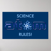 WISSENSCHAFTLICHE REGELN! - einzigartiges Poster (Vorne)