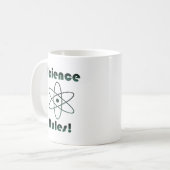 Wissenschaftliche Regeln Kaffeetasse (Vorderseite Links)