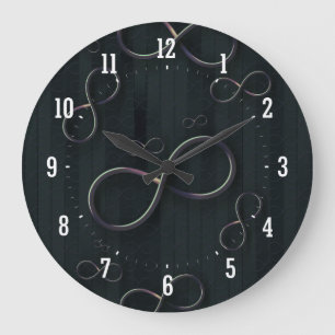 Wissenschaftliche Regeln   Unendliche Geek-Geschen Große Wanduhr
