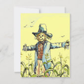 WISSENSCHAFTLICHE SCARECROW Maze PARTY EINLADUNG (Vorderseite)