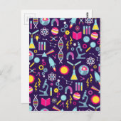 Wissenschaftliche Studien Postkarte (Vorne/Hinten)