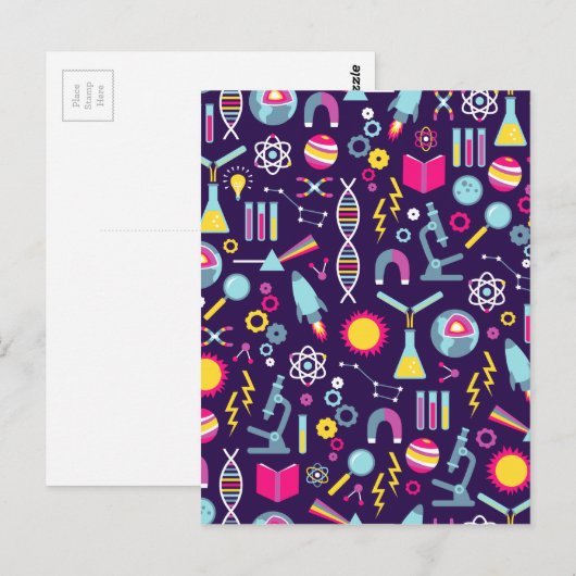 Wissenschaftliche Studien Postkarte (Vorne/Hinten)