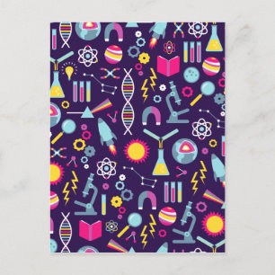 Wissenschaftliche Studien Postkarte