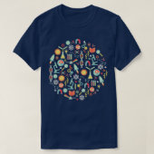 Wissenschaftliche Studien T-Shirt (Design vorne)