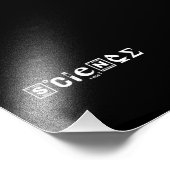 Wissenschaftliche Symbole Fotodruck (Ecke)