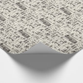 Wissenschaftliche Werkzeuge Geschenkpapier (Ecke)