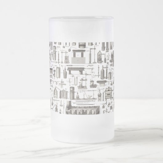 Wissenschaftliche Werkzeuge Mattglas Bierglas (Mittel)