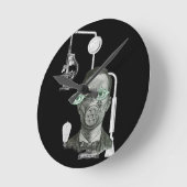 WISSENSCHAFTLICHE WISSENSCHAFT WISSENSCHAFT DER 19 RUNDE WANDUHR (Winkel)