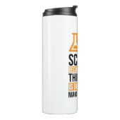 Wissenschaftlicher Labrador Thermosbecher (Nach links gedreht)