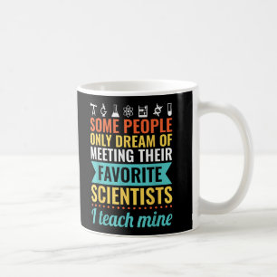 WISSENSCHAFTLICHER LEHRER Beleg für die Physik der Kaffeetasse
