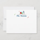 Wissenschaftlicher Lehrer Wissenschaftlerbedarf Einladung (Vorderseite)