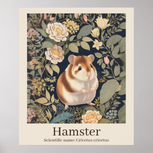 Wissenschaftlicher Name des Hamsters Tier Poster