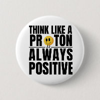 Wissenschaftlicher Nerd positiver Proton Chemie Le