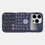 Wissenschaftlicher Rechner iPhone Hülle (Rückseite (Horizontal))