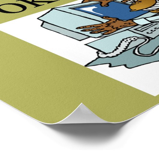 wissenschaftlicher Unsinn Poster (Ecke)