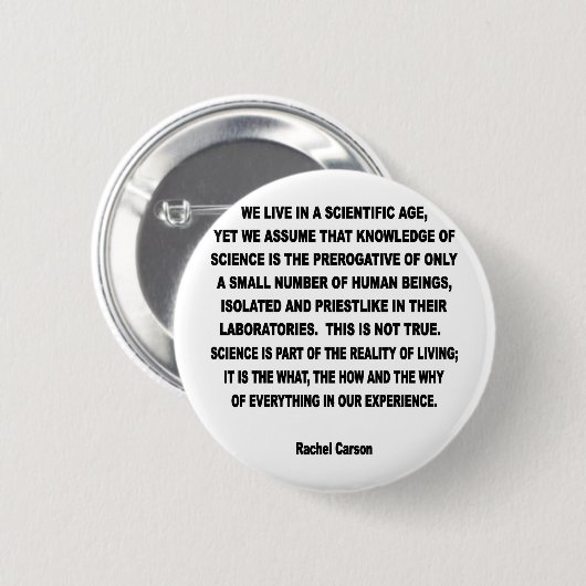 wissenschaftliches Alter Button (Vorne & Hinten)