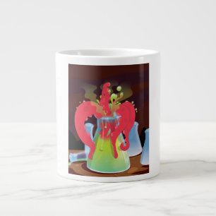 Wissenschaftliches Experimentiermonster Jumbo-Tasse