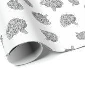 Wissenschaftliches Gehirn Geschenkpapier (Rolleneckpunkt)
