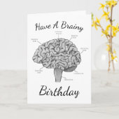 Wissenschaftliches Gehirn Karte (Gelbe Blume)