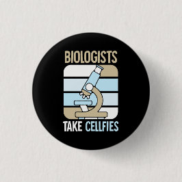 Wissenschaftliches Geschenk | Biologen nehmen Zell Button