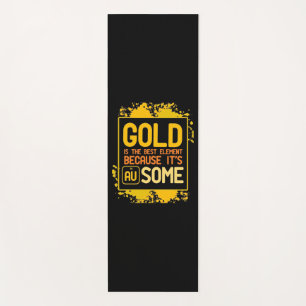 Wissenschaftliches Geschenk Gold ist das beste E Yogamatte