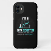Wissenschaftliches Geschenk | Ich bin Datenwissens Case-Mate iPhone Hülle (Rückseite)