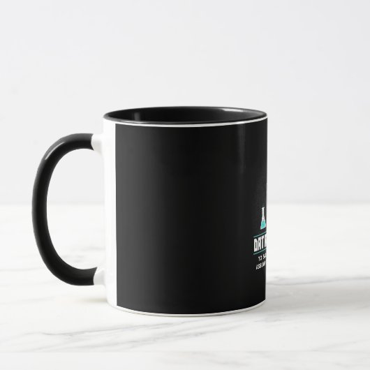 Wissenschaftliches Geschenk | Ich bin Datenwissens Tasse (Links)
