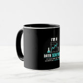 Wissenschaftliches Geschenk | Ich bin Datenwissens Tasse (Vorderseite Links)