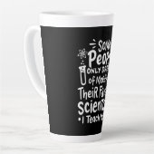 Wissenschaftliches Geschenk | Ich unterrichte Lieb Milchtasse (Linke Ecke)