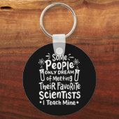 Wissenschaftliches Geschenk | Ich unterrichte Lieb Schlüsselanhänger (Vorderseite)