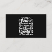 Wissenschaftliches Geschenk | Ich unterrichte Lieb Visitenkarte (Vorderseite)
