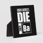 Wissenschaftliches Geschenk | Schöne Chemie Fotoplatte (Vorderseite)