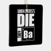 Wissenschaftliches Geschenk | Schöne Chemie Keramikornament (Rechts)