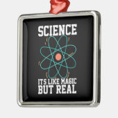 Wissenschaftliches Geschenk | Wissenschaft ist wie Ornament Aus Metall (Links)