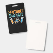 Wissenschaftliches Geschenk | Zukunftsforscher Ausweis (Front & Back)