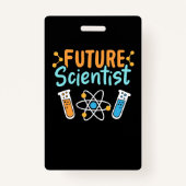 Wissenschaftliches Geschenk | Zukunftsforscher Ausweis (Vorderseite)