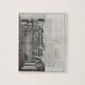 Wissenschaftliches Labor und Tabelle der Puzzle (Vertikal)