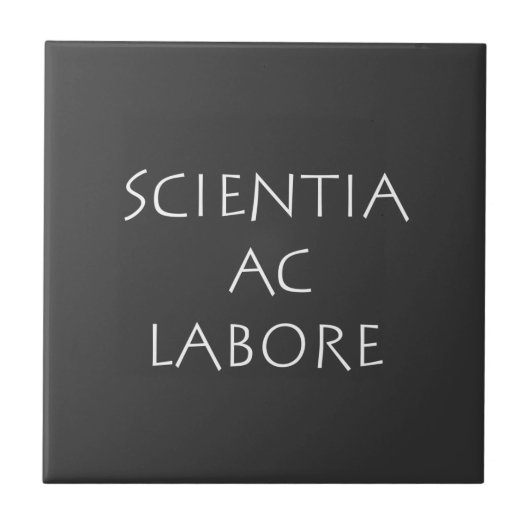 Wissenschaftliches Laboratorium Fliese (Vorderseite)
