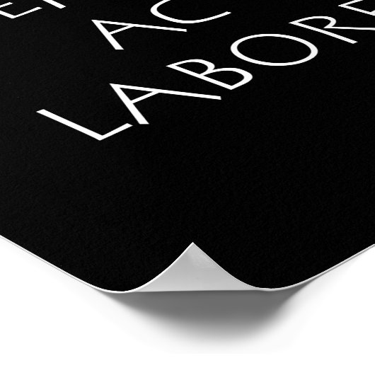 Wissenschaftliches Laboratorium Poster (Ecke)