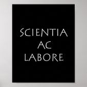Wissenschaftliches Laboratorium Poster (Vorne)
