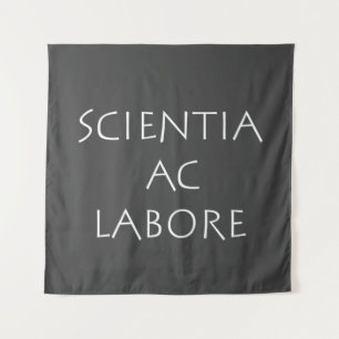 Wissenschaftliches Laboratorium Wandteppich