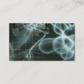 Wissenschafts-Art-Visitenkarte Visitenkarte (Rückseite)