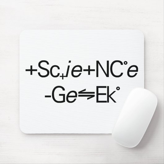 Wissenschafts-Aussenseiter Mousepad (Mit Mouse)